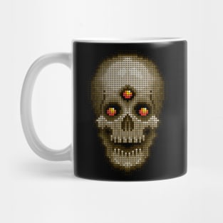 Bone Skull - Org Eyes Mug